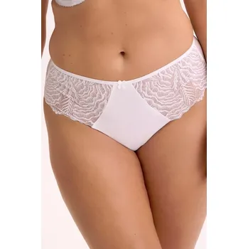Dámské spodní prádlo BRAZILSKÉ KALHOTKY JESSIA ART. 1229 WHITE bílá XL