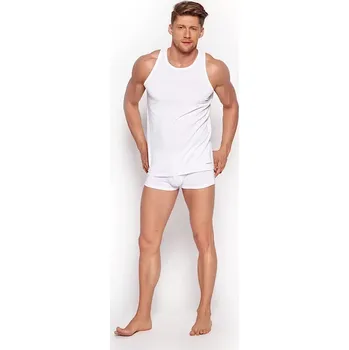 Pánský nátělník 18732 Brass white - HENDERSON Bílá L