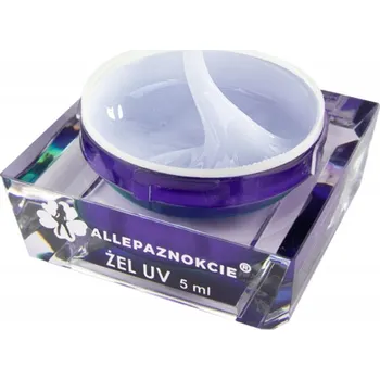 Lak na nehty Bázový a stavební Gel Allepaznokcie 5ml bílý