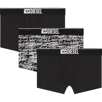 Boxerky SPODNÍ PRÁDLO DIESEL DAMIEN-D-BOX-3PACK BOXER-SHORTS BLACK