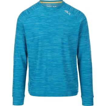 Dámská mikina TRESPASS Pánské sportovní triko s dlouhým rukávem DLX L MODRÁ