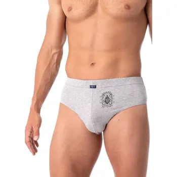 Slipy Klíčové kalhotky MPP 254 A25 A'2 M-2XL černošedá M