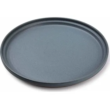 Talíř Porcelánový mělký obědový talíř AFFEK DESIGN STONE GRAFITOWY 26 cm