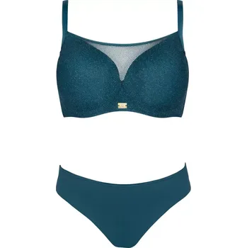 Dámské plavky HONOLULU PLAVKY 1 S1002HN1 zelená 36C