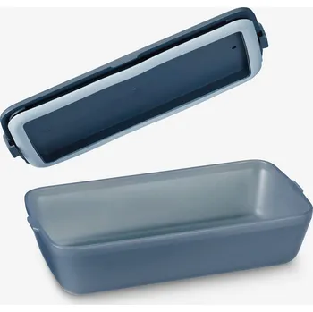 Jídlonosič QUECHUA Krabička na potraviny s víkem plastová 1L MODRÁ