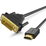 UGREEN USB kabel Zástrčka HDMI-A, DVI-D 24+1pol. Zástrčka 1 m černá 30116