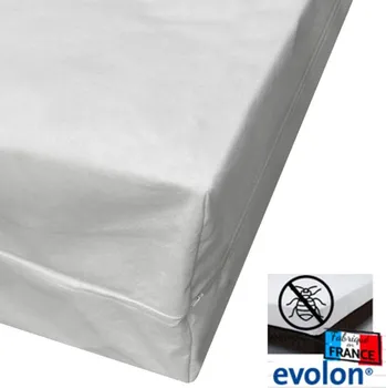Chránič matrace Blancheporte Napínací ochrana matrace Evolon® bílá 90x190 cm