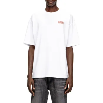 Pánské tričko TRIČKO DIESEL T-BOXT-BISK T-SHIRT BRIGHT WHITE