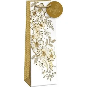 Dárková taška ARGUS Dárková papírová taška LUX na víno (13 x 37.5 cm) 07390198