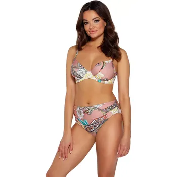 Dámské plavky Spodní díl plavek Ava SF 164/3 Ancient Rose S-3XL ANCIENT ROSE S-36