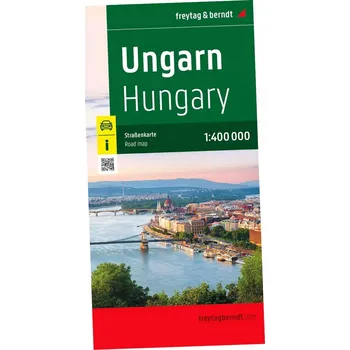 WĘGRY mapa 1:400 000 FREYTAG & BERNDT 2023 Kolektiv autorů