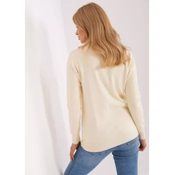 Dámský svetr Přepínač AT SW 232901.25X světle béžová jedna velikost