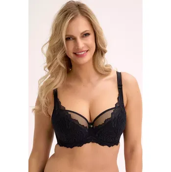 Dámské spodní prádlo ISLA 1228 ČERNÁ POLOMĚKKÁ PODPRSENKA černá 70D