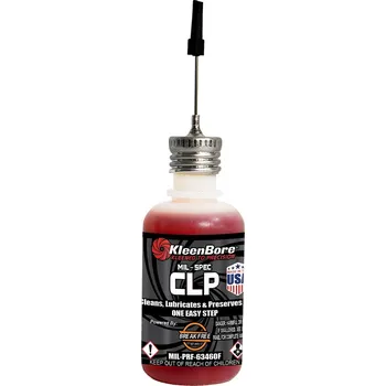 Čištění zbraně Čisticí a ochranný olej KleenBore MIL-Spec CLP - 1oz.