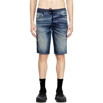 Pánské kraťasy ŠORTKY DIESEL 2033 D-KROOLEY-SHORT JOGG SHORTS DENIM