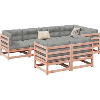 Zahradní lavice zahrada-XL 7dílná zahradní sedací souprava s poduškami masivní douglaska 3299495