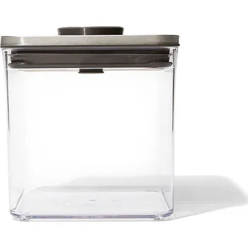 Dóza na potraviny OXO Steel Pop2 26&nbsp;l – plastová vzduchotěsná dóza na&nbsp;potraviny