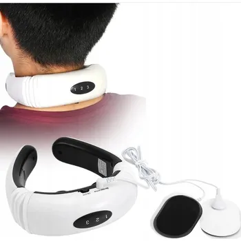 Masážní přístroj MASAŻER KARKU velmi silný ELEKTROSTIMULÁTOR ŠÍJE RAMEN ZAD zmírnění bolesti