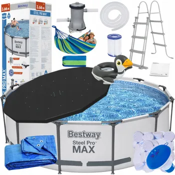 Bazén Bazén rámový kulatý Bestway 366 x 366 cm