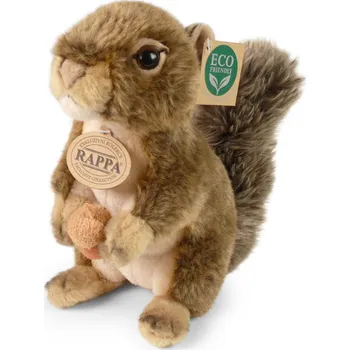 plyšák Rappa Plyšová veverka se žaludem 20 cm ECO-FRIENDLY
