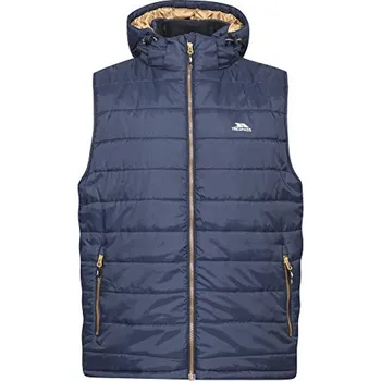 TRESPASS Pánská zateplená vesta XS MODRÁ