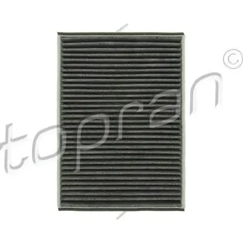 Kabinový filtr Filtr, vzduch v interiéru TOPRAN 600 088