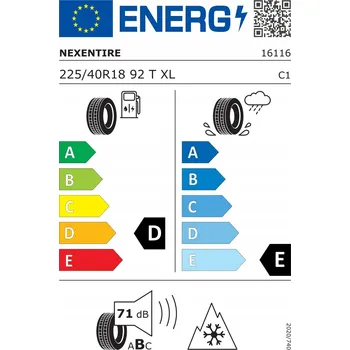 Zimní osobní pneu Zimní pneumatika Nexen Winguard Ice Plus 225/40 R18 92 T, přilnavost na sněhu (3PMSF), zesílená (XL)