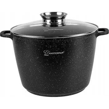 Hrnec HRNEC HLINÍKOVÝ GLEBOKI 28CM MARMUR 10,0L MASTERPAN MP-2132