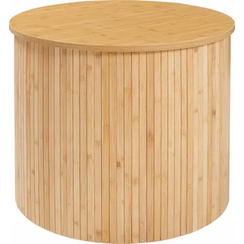 Konferenční stolek Konferenční stolek PremiumXL kulatý 28,5 x 60 x 11 cm, odstíny hnědé