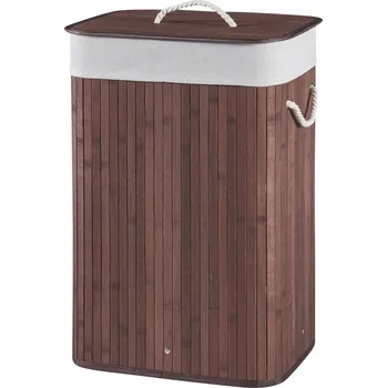 Koš na prádlo Koš na prádlo Salla 72L bambusový hnědý