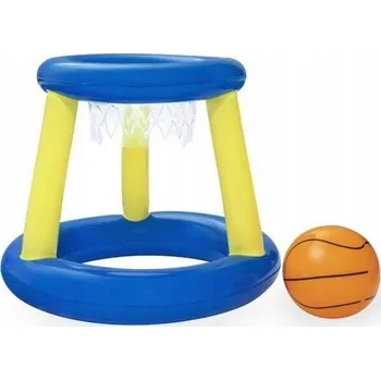 Basketbalový koš do vody Bestway modrý s míčem 91x30 cm Věk 3+