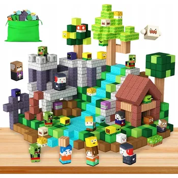 ostatní stavebnice Magnetické stavební kostky 100 dílků