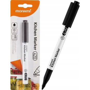 Permanentní Popisovač Monami 420 černý