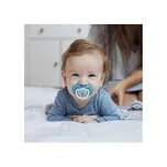 Difrax LOVI - Dynamický dudlík - 6 až 18 měsíců - Modro-zelený