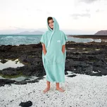 SURF DREAM Surfové pončo teenager mátové z bambusového froté