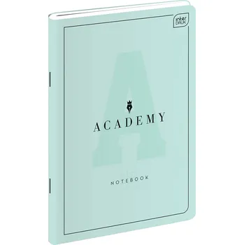 Sešit Interdruk sešit A4 60 listů 90g mřížka Academy pastel