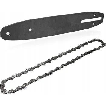 Pilová lišta Vodící lišta na řetězové pily 10" s vyměnitelným řetězem na dřevo sol