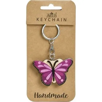 ARGUS Klíčenka - fialový motýl 23690003