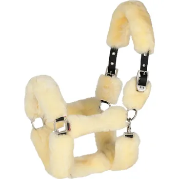 B Vertigo Alaska ohlávka pro koně s beránkem Barva: Černá, Velikost: Pony