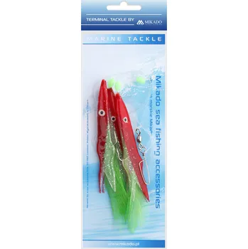 Rybářský háček Mikado mořský návazec - BELONA RIG 12cm -3x1/0