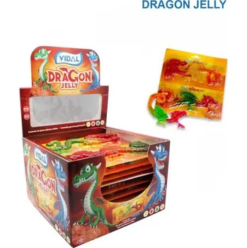 Cukrovinka Vidal Dragon Jelly 33g (22 ks)
