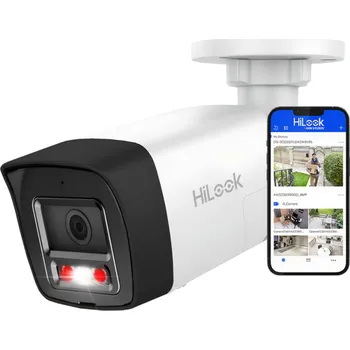 Bezpečnostní kamera Hilook by Hikvision IPCAM-B8-30DL/A - IP kamera 8Mpx, 2.8mm, Smart Hybrid Light 30m, Live Guard - HiLook od Hikvision
