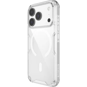 Pouzdro na mobilní telefon Zadní kryt Nillkin Nature TPU PRO Magnetic pro Apple iPhone 17 Pro, transparentní