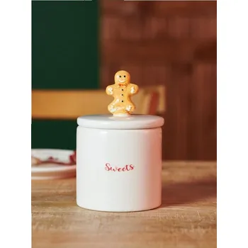 Úložný box Sinsay - Úložný box s motivem perníkového panáčka - bílá - 164CW-00X - 164CW-00X-ONE-1