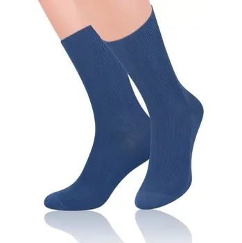 Pánské ponožky Pánské ponožky 018 jeans - Steven džínová 39/42