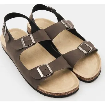 Dámské sandále Sinsay - Dámské sandále - tmavě hnědá - 080EP-89X - 080EP-89X-45