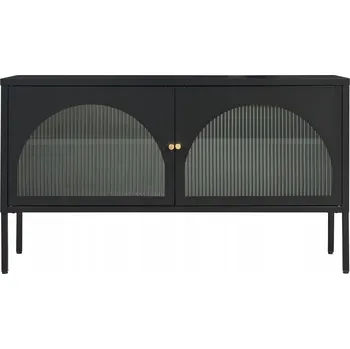 Televizní stolek TV stolek Karlskrona 115x35x64 cm černý, matný