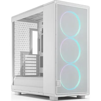PC skříň Fractal Design Epoch XL White TG RGB Clear tint