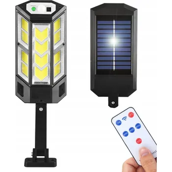 Venkovní osvětlení Zahradní solární lampa LED s pohybovým a soumrakovým senzorem IP65 | Dálkové ovládání LD-0