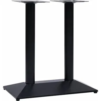 Konferenční stolek vidaXL Bistro stolová noha černá 70x40x72 cm litina [325438]
